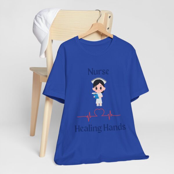 Cute Nurse Healing Hands Tee – Gift for Healthcare Heroes - Image 23