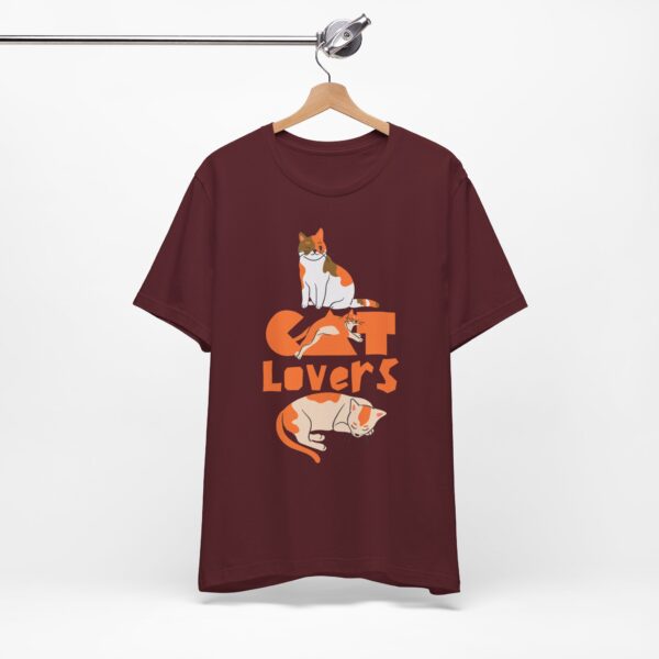 Cat Lovers Unisex Tee – Perfect Gift for Pet Lovers - Image 47