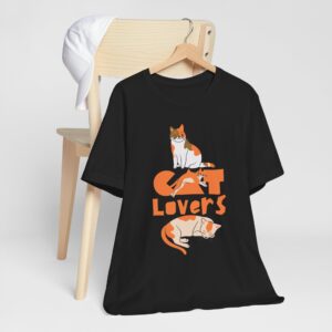 Cat Lovers Unisex Tee – Perfect Gift for Pet Lovers