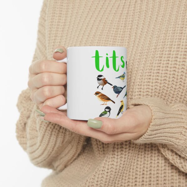 Colorful Bird-Themed Ceramic Mug, Bird Lover Gift, Cute Coffee Cup, Nature Enthusiast Mug, Unique Tea Mug - Image 10
