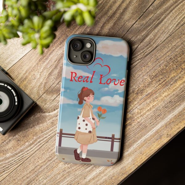 Real Love Tough Phone Case - Cute Girl Design for Romantic Souls - Image 67