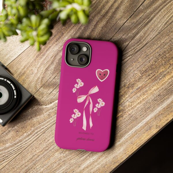 Floral Heart Phone Case - Cute Tough Case for Phone Lovers - Image 87
