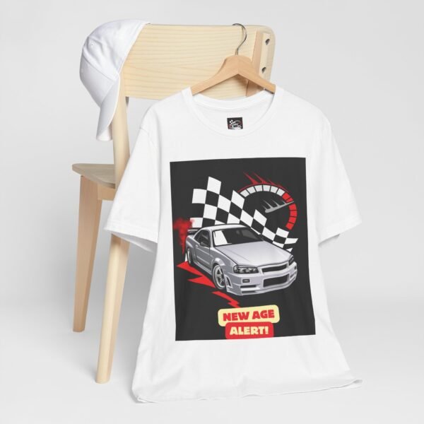 Racing Graphic Tee – New Age Alert for Car Enthusiasts - Image 12