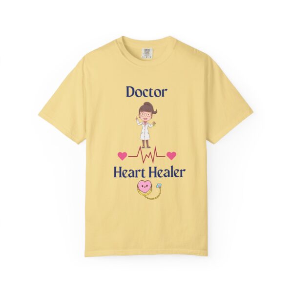 Doctor Heart Healer Tee – Cute Medical & Lady Doctor Gift - Image 2
