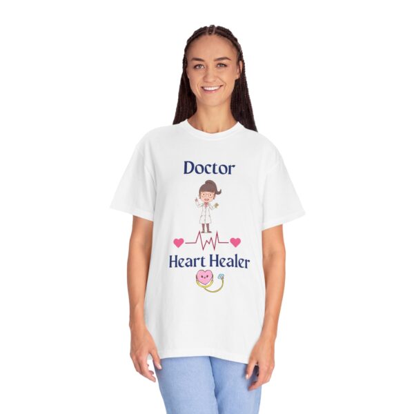 Doctor Heart Healer Tee – Cute Medical & Lady Doctor Gift - Image 12
