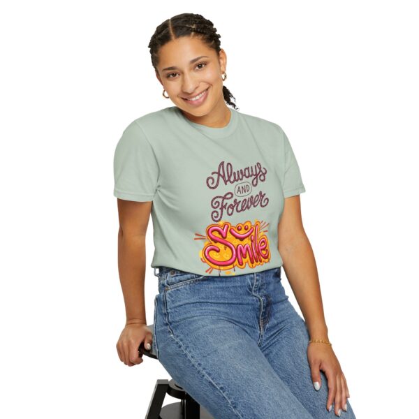 Always and Forever Smile Tee – Cheerful Unisex Shirt - Image 36