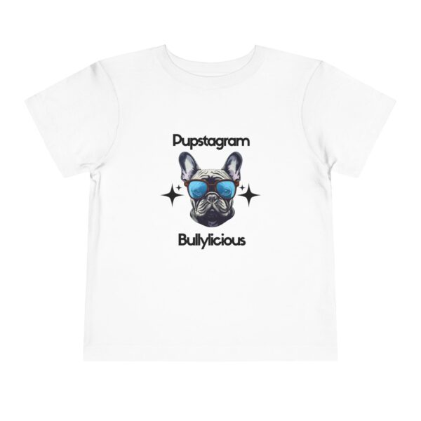 Cool Pup Toddler Tee – Cute Dog Lover Summer Shirt - Image 2