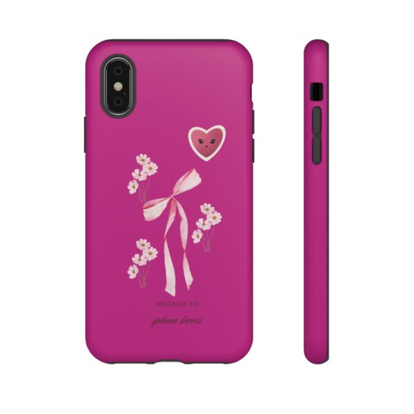 Floral Heart Phone Case - Cute Tough Case for Phone Lovers - Image 13