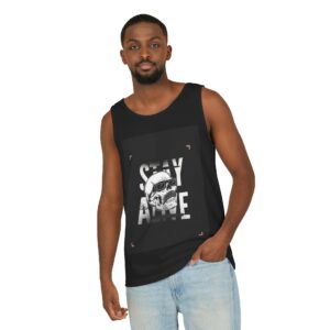 Skull Graphic Tank – Stay Alive Unisex Festival Top