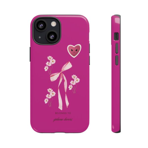 Floral Heart Phone Case - Cute Tough Case for Phone Lovers - Image 38