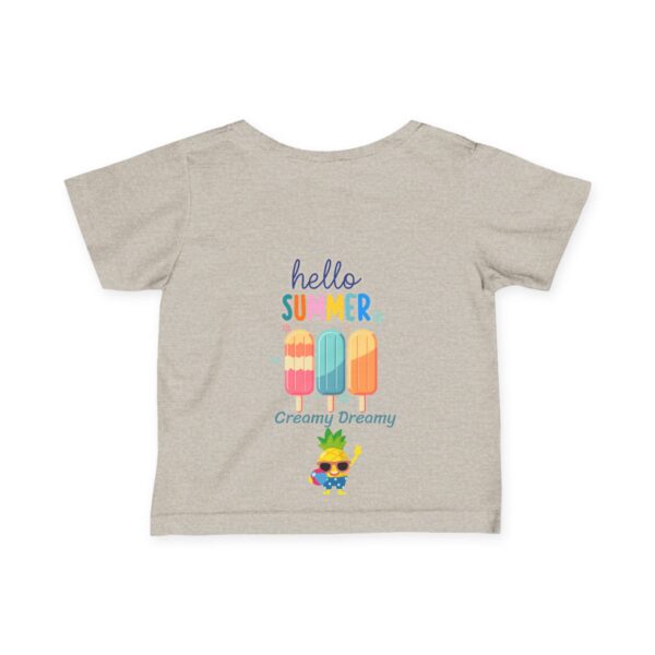 Hello Summer Infant Tee - Pineapple Toddler Shirt - Image 8