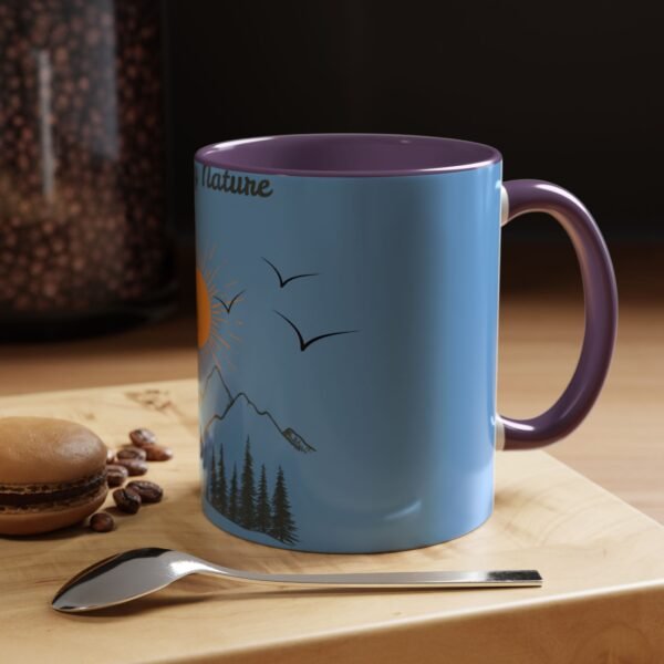 Mountain Sunrise Accent Mug for Nature Lovers Gift - Image 59