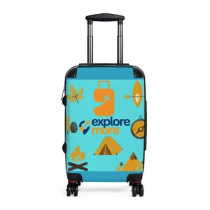Explore More Travel Suitcase - Adventure Inspired Luggage for Travelers