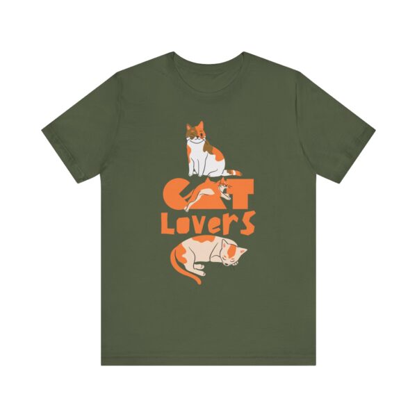 Cat Lovers Unisex Tee – Perfect Gift for Pet Lovers - Image 13
