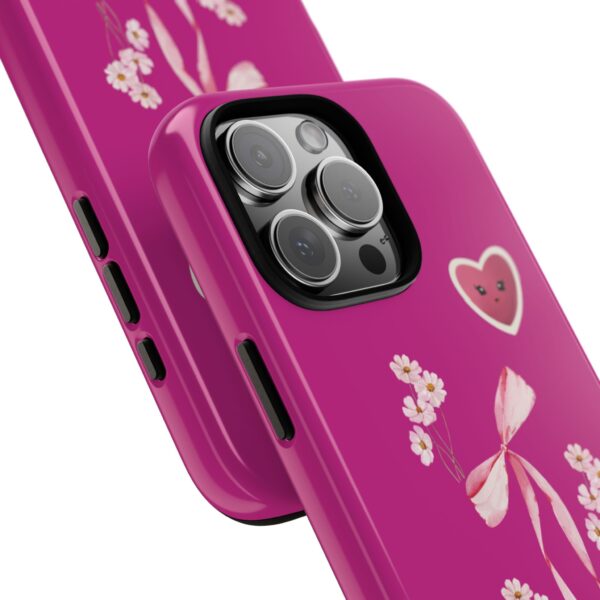 Floral Heart Phone Case - Cute Tough Case for Phone Lovers - Image 120