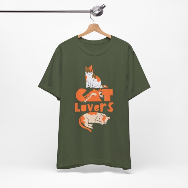 Cat Lovers Unisex Tee – Perfect Gift for Pet Lovers - Image 17