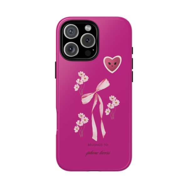 Floral Heart Phone Case - Cute Tough Case for Phone Lovers - Image 119