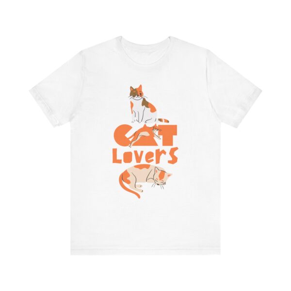 Cat Lovers Unisex Tee – Perfect Gift for Pet Lovers - Image 7