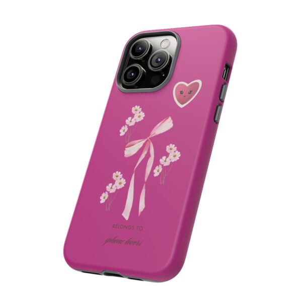 Floral Heart Phone Case - Cute Tough Case for Phone Lovers - Image 79