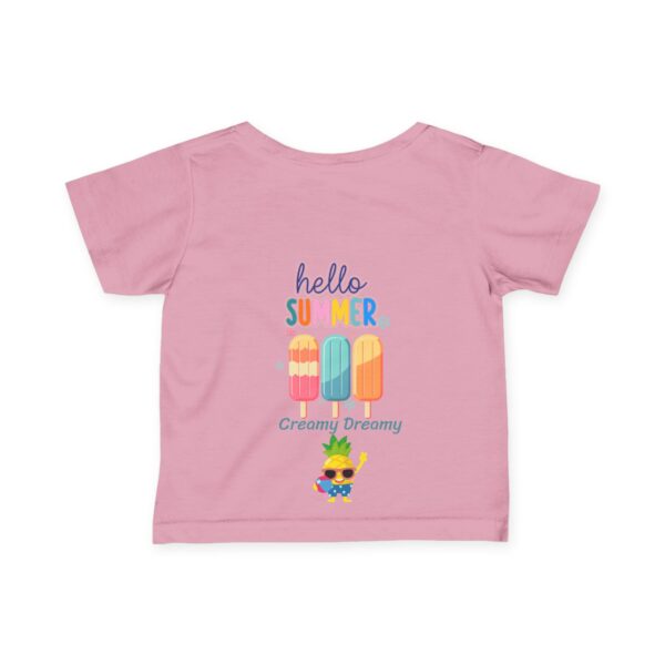 Hello Summer Infant Tee - Pineapple Toddler Shirt - Image 23