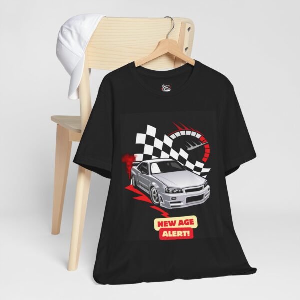 Racing Graphic Tee – New Age Alert for Car Enthusiasts