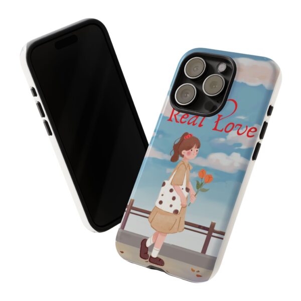 Real Love Tough Phone Case - Cute Girl Design for Romantic Souls - Image 72