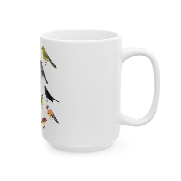 Colorful Bird-Themed Ceramic Mug, Bird Lover Gift, Cute Coffee Cup, Nature Enthusiast Mug, Unique Tea Mug - Image 17