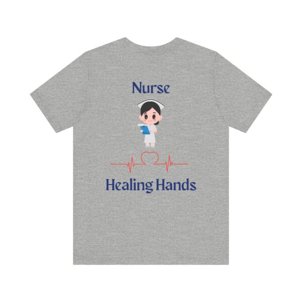 Cute Nurse Healing Hands Tee – Gift for Healthcare Heroes - Image 14