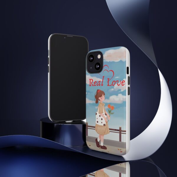 Real Love Tough Phone Case - Cute Girl Design for Romantic Souls - Image 17