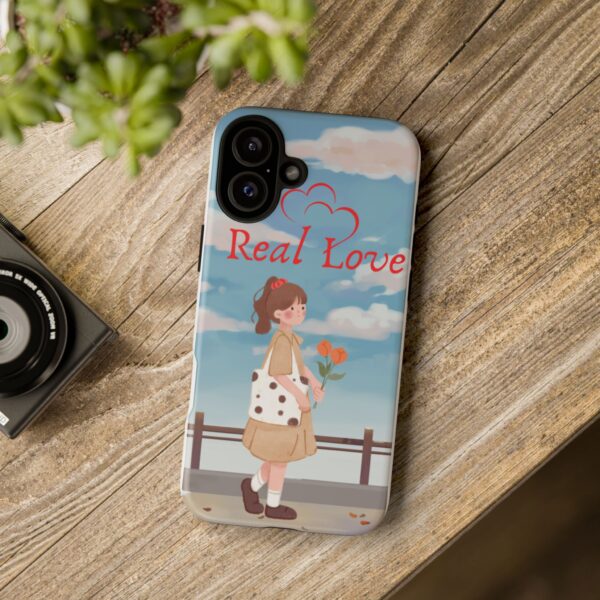 Real Love Tough Phone Case - Cute Girl Design for Romantic Souls - Image 90