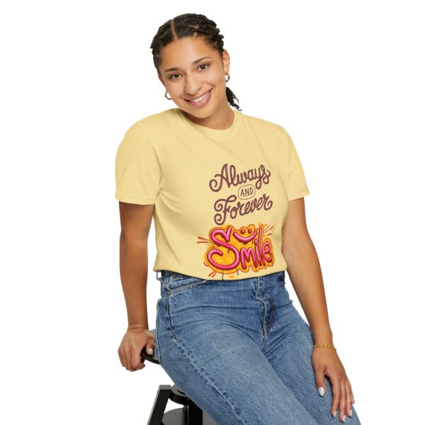 Always and Forever Smile Tee – Cheerful Unisex Shirt - Image 24