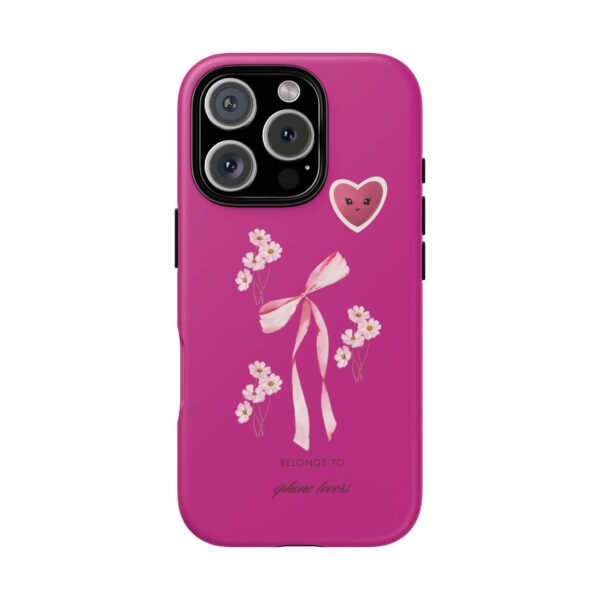 Floral Heart Phone Case - Cute Tough Case for Phone Lovers - Image 115
