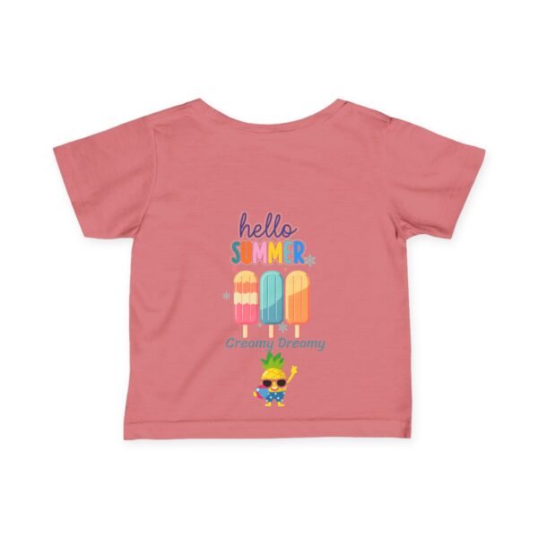 Hello Summer Infant Tee - Pineapple Toddler Shirt - Image 29