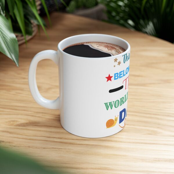 World's Best Dad Ceramic Mug - Perfect Gift for Father's Day, Birthday, Coffee Lover, Personalized Cup, Family Celebrations - Image 9