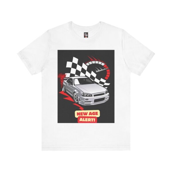 Racing Graphic Tee – New Age Alert for Car Enthusiasts - Image 8