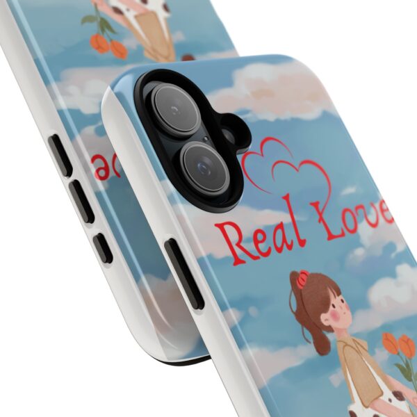 Real Love Tough Phone Case - Cute Girl Design for Romantic Souls - Image 84