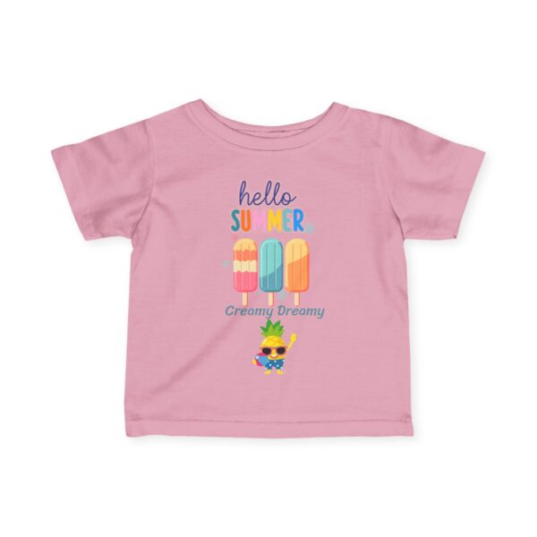 Hello Summer Infant Tee - Pineapple Toddler Shirt - Image 22
