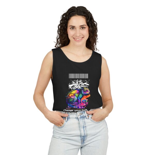 Vibrant Graphic Tank Top - Wild Spirit Unisex Summer Wear - Image 4