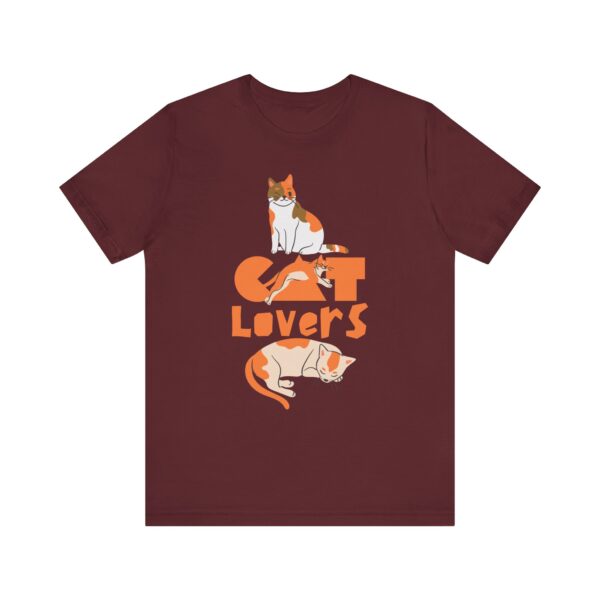Cat Lovers Unisex Tee – Perfect Gift for Pet Lovers - Image 43