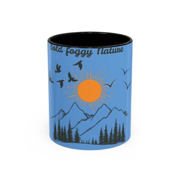 Mountain Sunrise Accent Mug for Nature Lovers Gift - Image 5