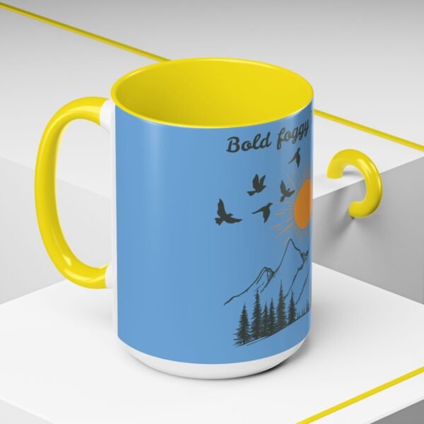Mountain Sunrise Accent Mug for Nature Lovers Gift - Image 78