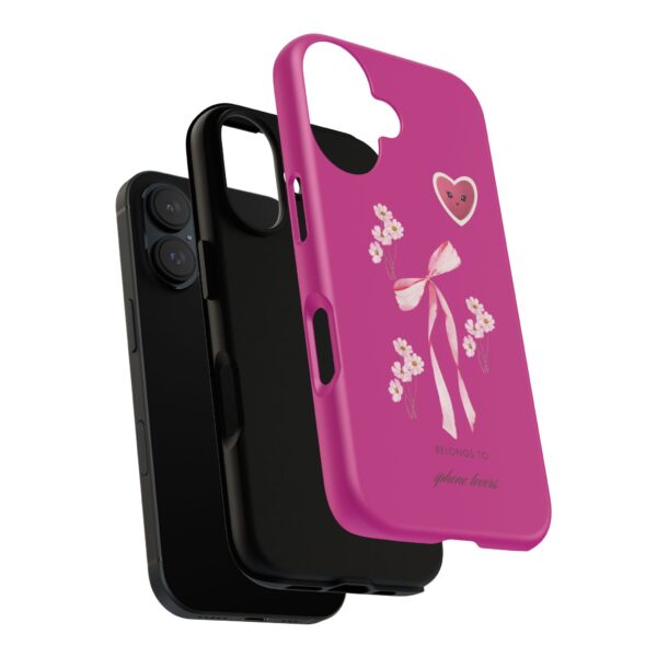 Floral Heart Phone Case - Cute Tough Case for Phone Lovers - Image 10