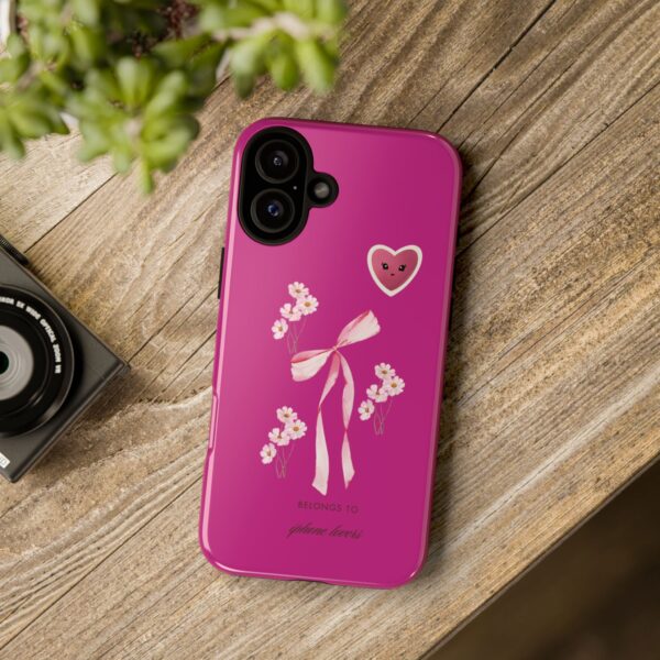 Floral Heart Phone Case - Cute Tough Case for Phone Lovers - Image 106