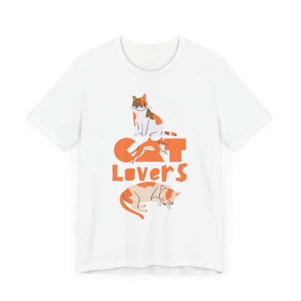 Cat Lovers Unisex Tee – Perfect Gift for Pet Lovers - Image 9