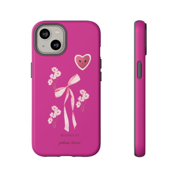 Floral Heart Phone Case - Cute Tough Case for Phone Lovers - Image 54