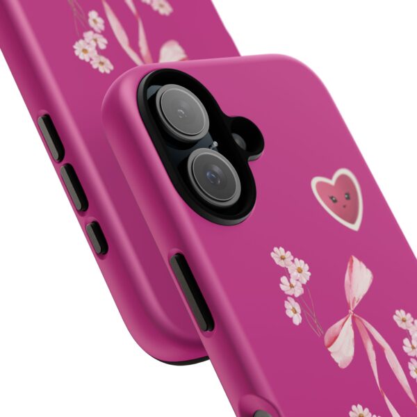 Floral Heart Phone Case - Cute Tough Case for Phone Lovers - Image 9