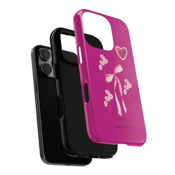 Floral Heart Phone Case - Cute Tough Case for Phone Lovers - Image 113