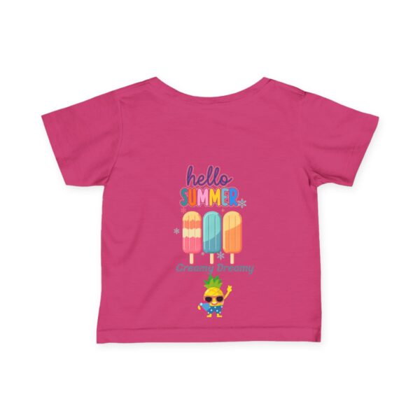 Hello Summer Infant Tee - Pineapple Toddler Shirt - Image 26