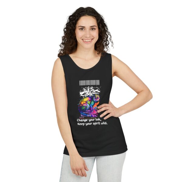 Vibrant Graphic Tank Top - Wild Spirit Unisex Summer Wear - Image 6