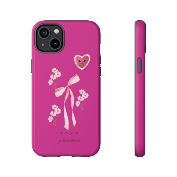 Floral Heart Phone Case - Cute Tough Case for Phone Lovers - Image 70